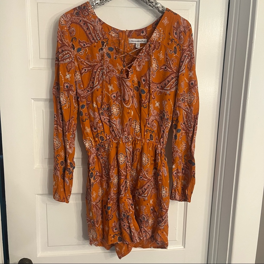 Abercrombie Paisley Romper